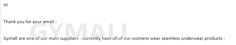 womens fashion fitnesswear factory in China-Gymall comments