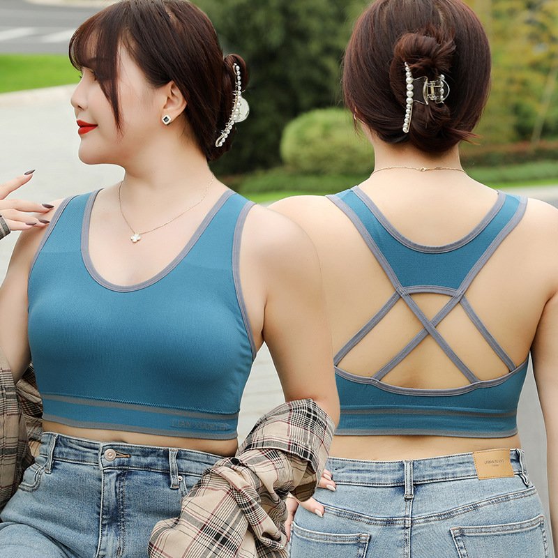 Seamless Plus-Size Backless Bra XWSP002