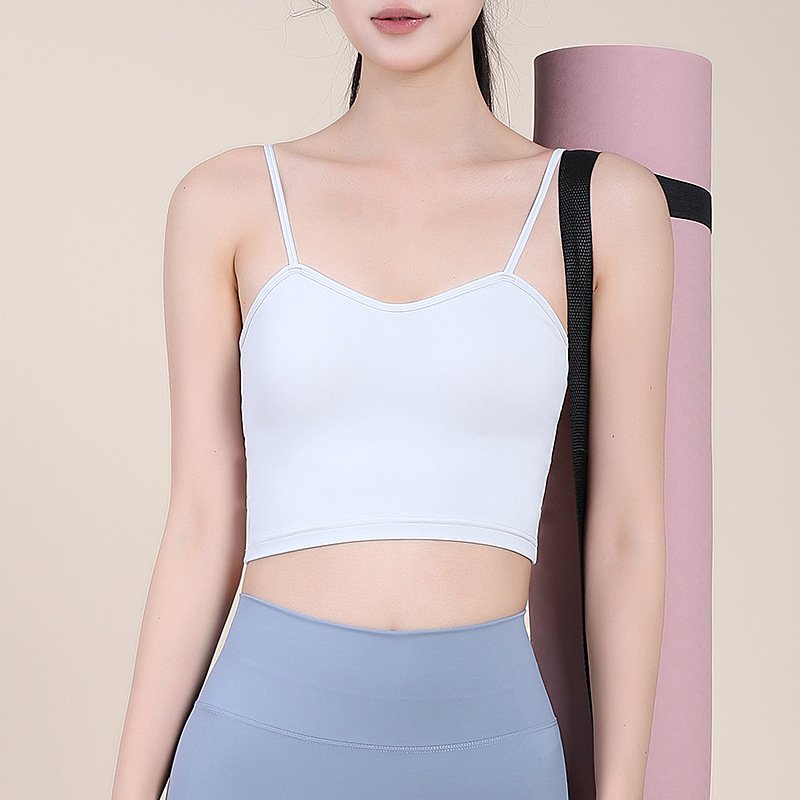 Seamless Sexy Spaghetti Strap Top FYI002 - Image 4