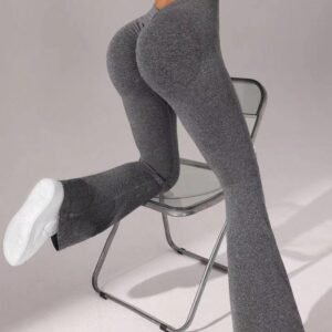 Seamless Wide-Leg Athletic Pants YTL002