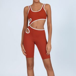 Bold Cutout Activewear Set for Women BDJ001