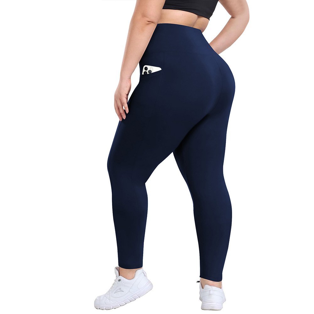 Seamless Plus-Size Yoga Pants XNX001