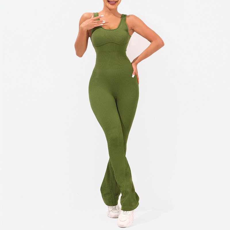 Seamless Sleeveless Wide-Leg Jumpsuit AEFJ001 – Bild 3