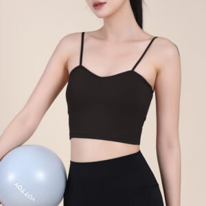 Seamless Sexy Spaghetti Strap Top FYI002