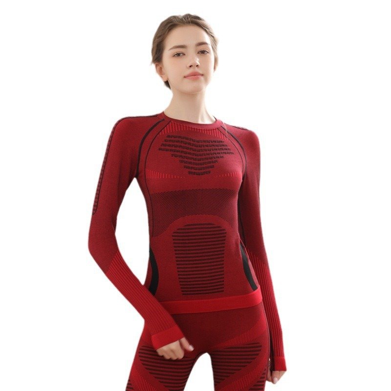 Seamless Yoga-Cycling Suit Set FYT001 - Imagen 4