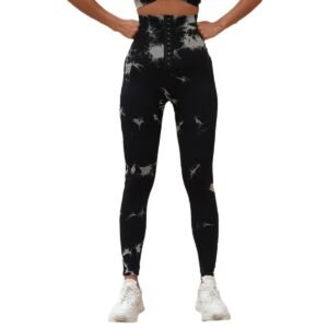 High-Waisted Tie-Dyed Leggings SZS002