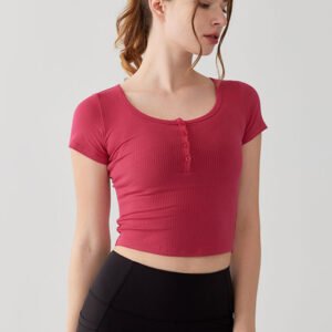 Women's Ribbed Crop Tops FYB006