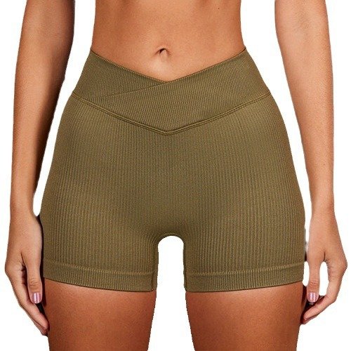 Seamless Cross-Waist Shorts AEFZ001