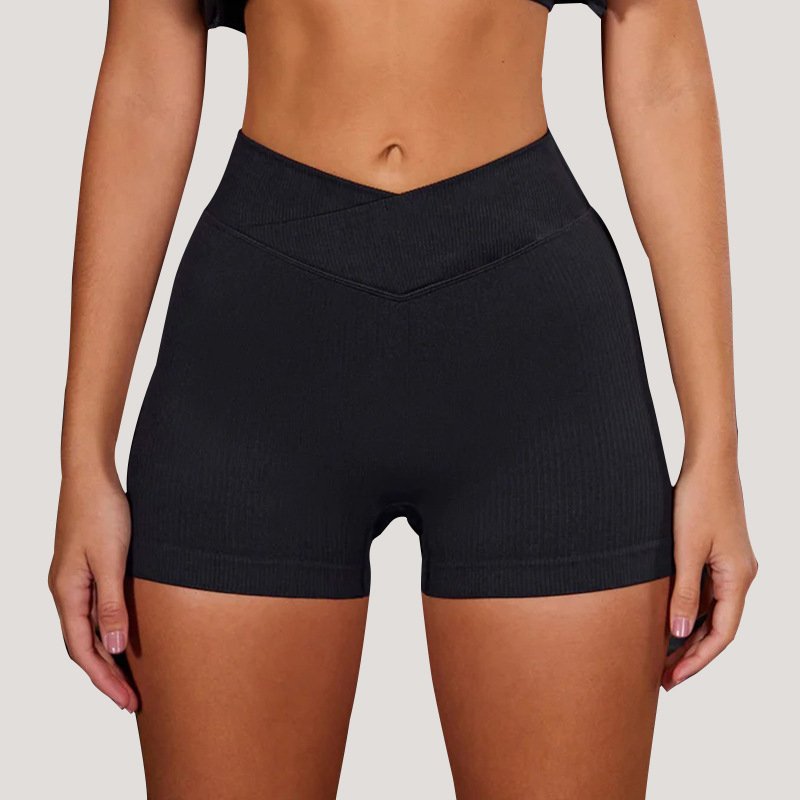 Seamless Cross-Waist Shorts AEFZ001 - Image 2