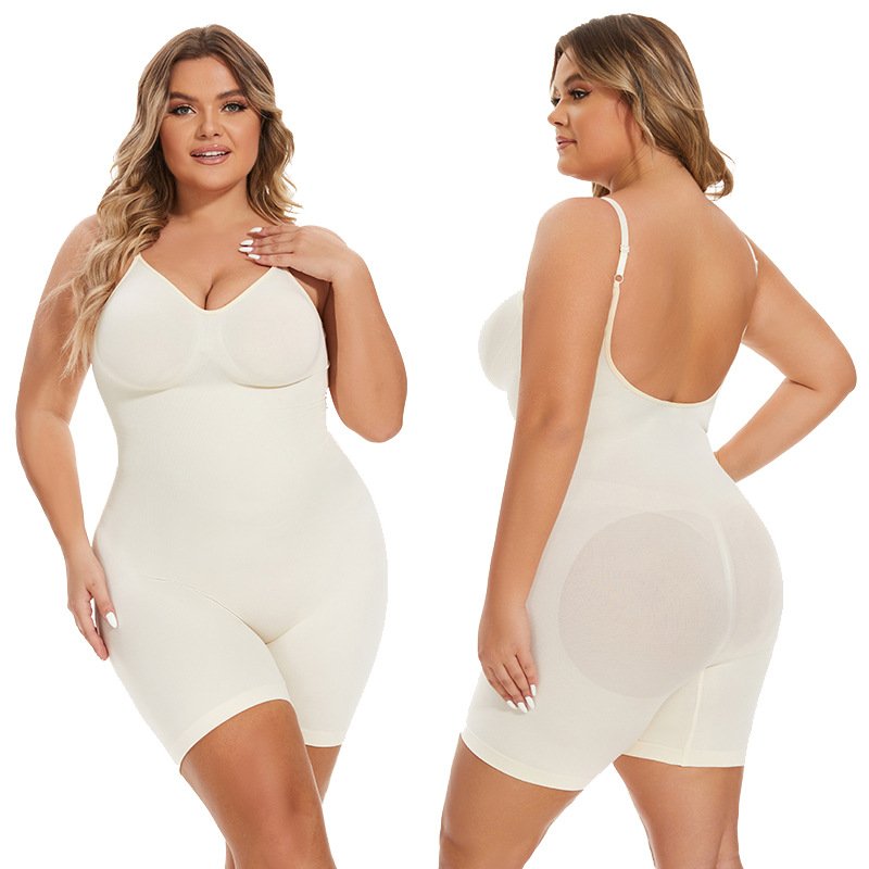 Seamless Zip-Front Long-Sleeve Bodysuit HYP001