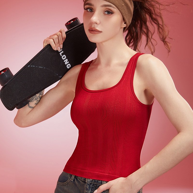 Seamless Square-Neck Vest BCI002 - Image 4